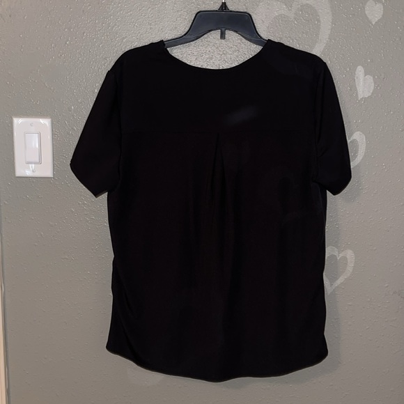 MED Couture Black Scrub Top - Picture 4 of 6